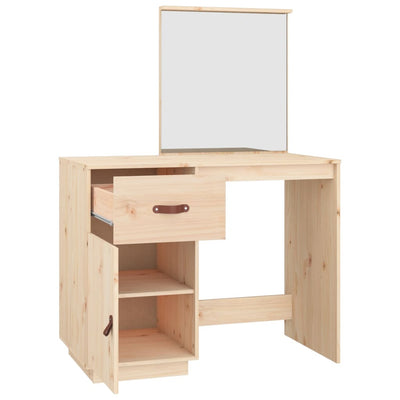 Dressing Table 95x50x134 cm Solid Wood Pine Payday Deals