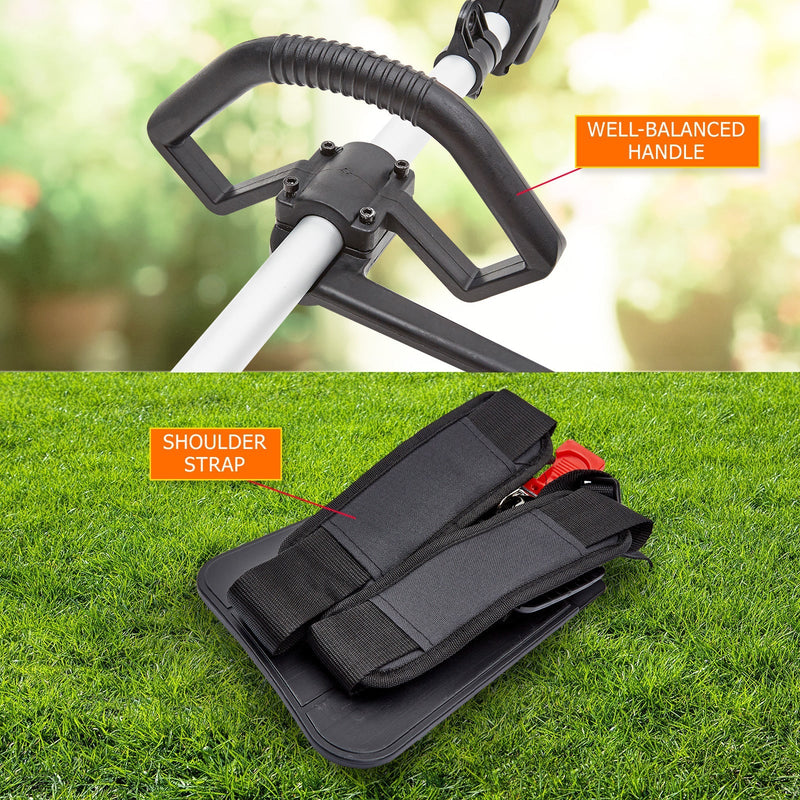 Dynamic Power Garden Whipper Snipper Brush Cutter 26cc with 1 Blade Payday Deals
