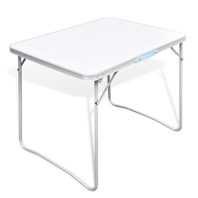 Foldable Camping Table with Metal Frame 80 x 60 cm Payday Deals