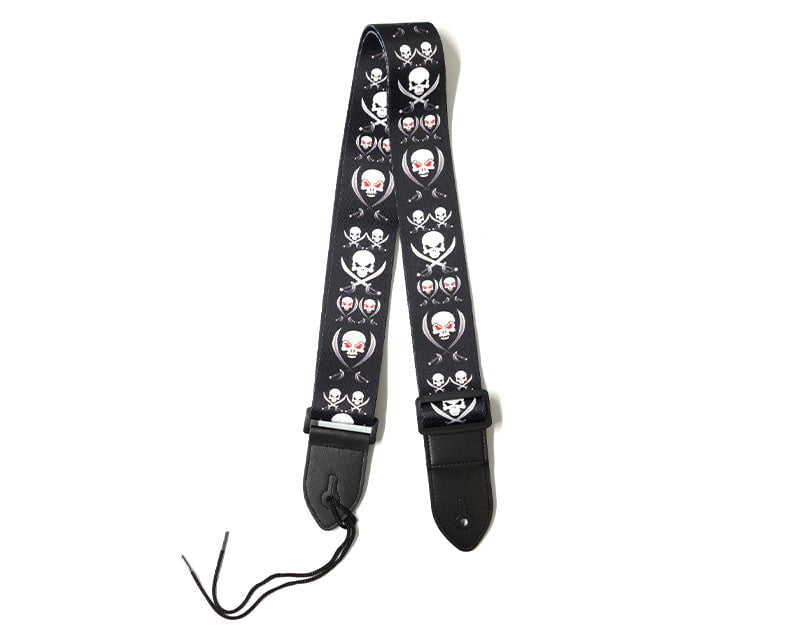 Freedom Guitar Strap Pirate Design Electric Acoustic Buckle GSTRAP3-HT20 Payday Deals