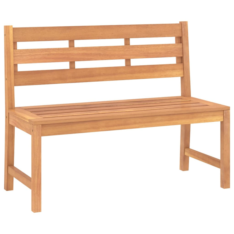 Garden Bench 114 cm Solid Teak Wood Payday Deals
