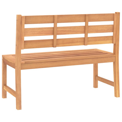 Garden Bench 114 cm Solid Teak Wood Payday Deals