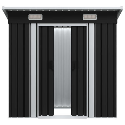 Garden Shed Anthracite Steel Payday Deals