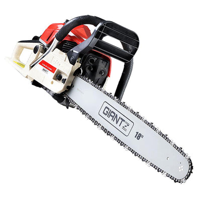 Giantz Petrol Chainsaw Commercial E-Start 18'' Payday Deals