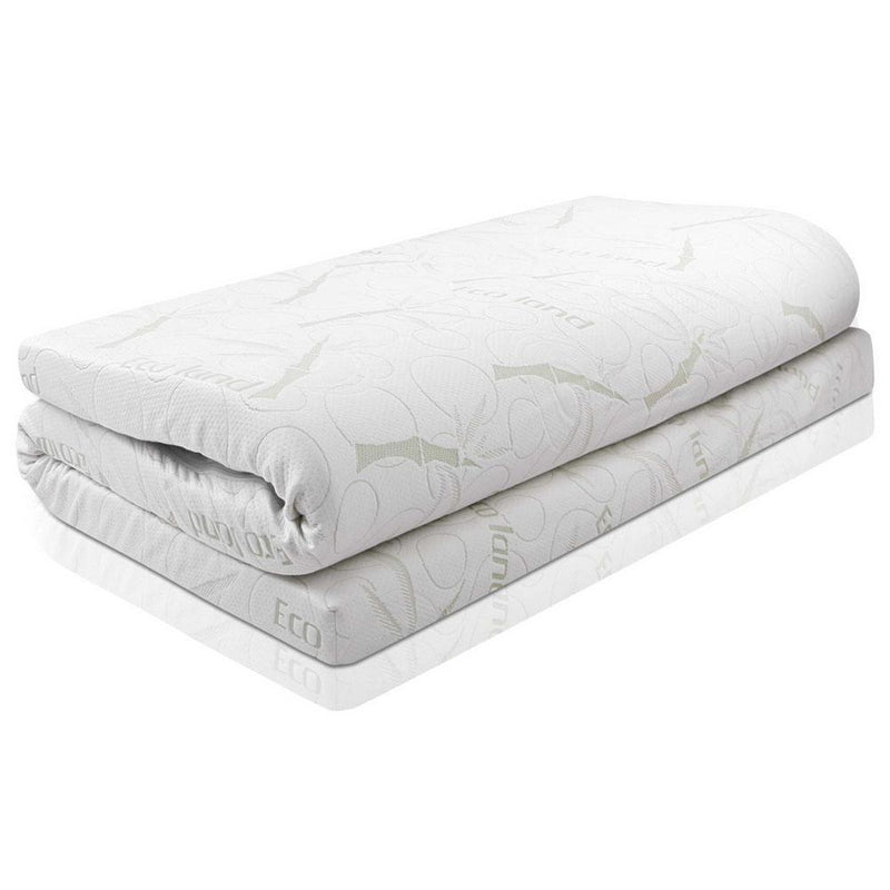Giselle Bedding Cool Gel Memory Foam Mattress Topper w/Bamboo Cover 5cm - Single Payday Deals