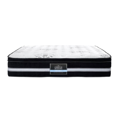Giselle Bedding Donegal Euro Top Cool Gel Pocket Spring Mattress 34cm Thick King Payday Deals