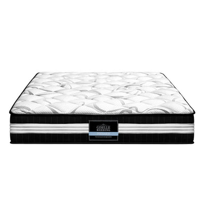 Giselle Bedding Mykonos Euro Top Pocket Spring Mattress 30cm Thick Double Payday Deals
