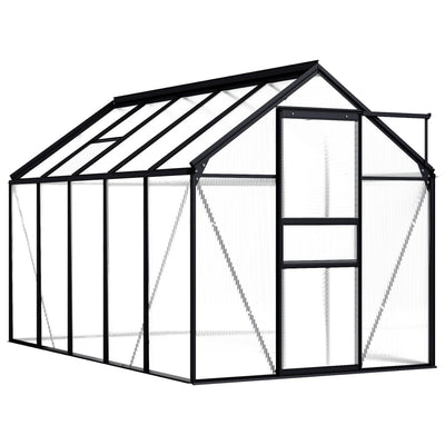 Greenhouse Anthracite Aluminium 5.89 m² Payday Deals