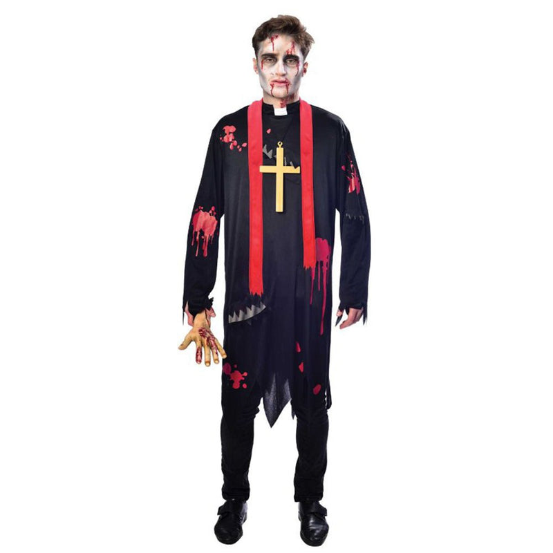 Halloween Zombie Vicar Men&