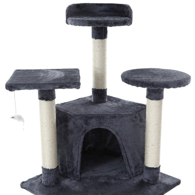 i.Pet Cat Tree 203cm Trees Scratching Post Scratcher Tower Condo House Furniture Wood Payday Deals