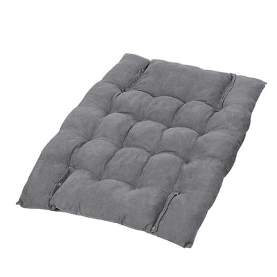 PaWz Pet Bed 2 Way Use Dog Cat Soft Warm Calming Mat Sleeping Kennel Sofa Grey M - Payday Deals