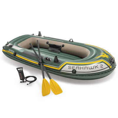 Intex Seahawk 2 Set Inflatable Boat with Oars and Pump Payday Deals