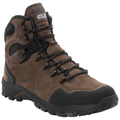 Jack Wolfskin Men's Altiplano Prime Texapore Mid Boots Shoes Hiking Trekking - Mocca Payday Deals