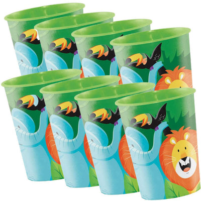Jungle Safari 8 Guest Favour Cup Party Pack