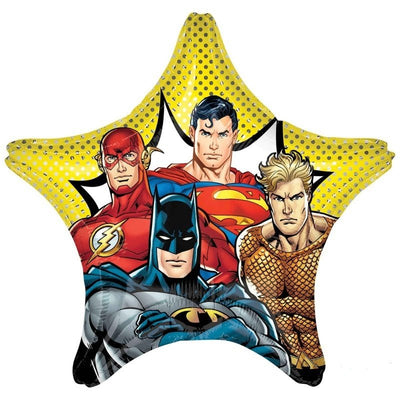 Justice League Jumbo Star SuperHero Balloon Party Pack Payday Deals
