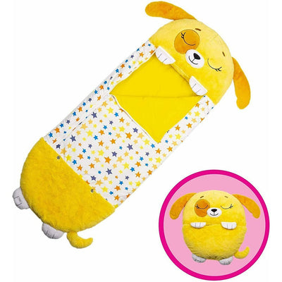 Large Size Happy Sleeping Bag Child Pillow Birthday Gift Camping Kids Nappers Yellow Payday Deals
