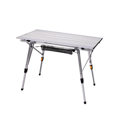 Levede Camping Table Roll Up Folding Portable Aluminium Outdoor BBQ Desk Picnic Payday Deals