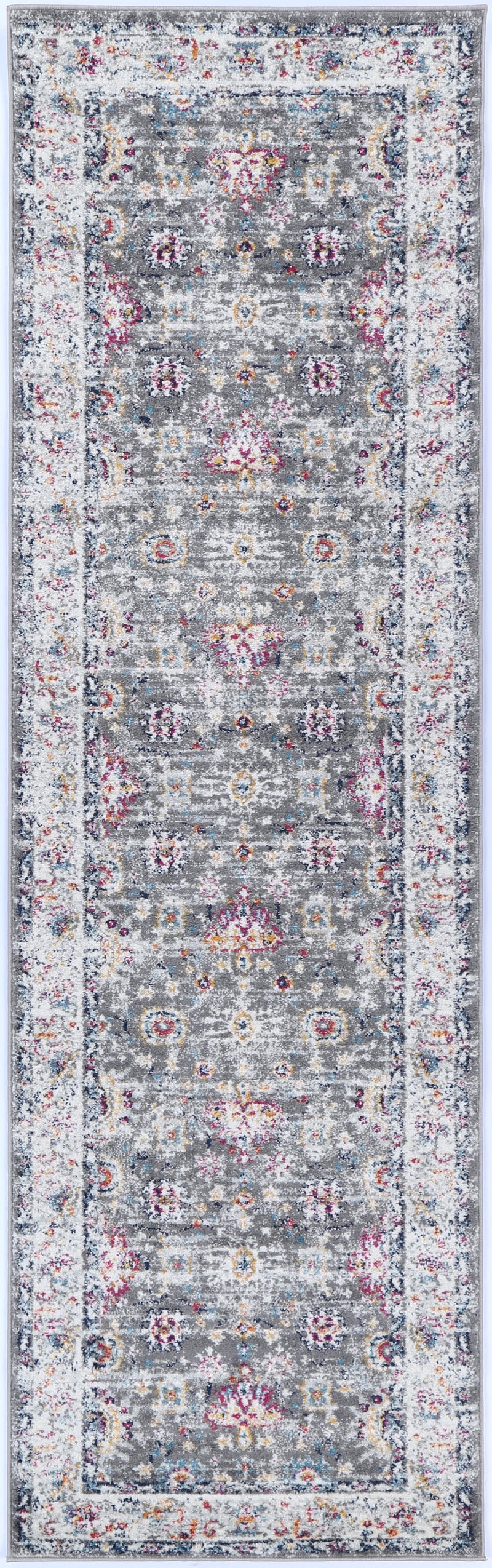 Ligures��Grey Multi Traditional Rug 280X380cm Payday Deals