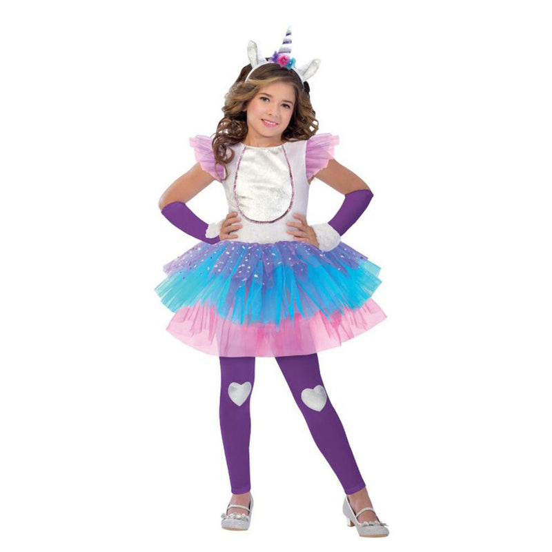Magical Unicorn Costume Girls 8-10 Years Payday Deals