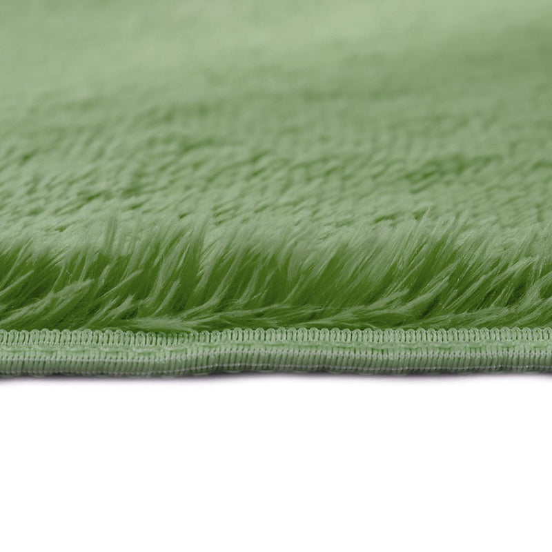 Marlow Soft Shag Shaggy Floor Confetti Rug Carpet Decor 200x230cm Green Payday Deals