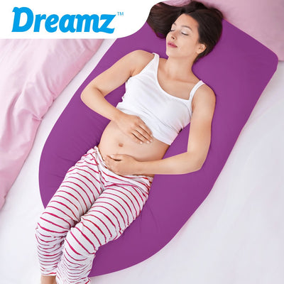 Maternity Pregnancy Pillow Cases Nursing Sleeping Body Support Feeding Boyfriend Payday Deals