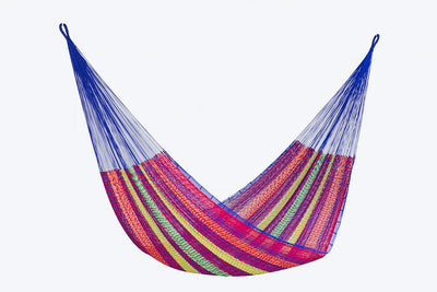 Mayan Legacy Queen Size Super Nylon Mexican Hammock in Mexicana Colour Payday Deals