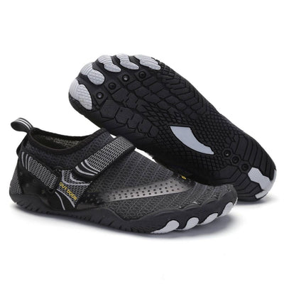 Men Women Water Shoes Barefoot Quick Dry Aqua Sports Shoes - Black Size EU36 = US3.5 Payday Deals