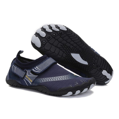 Men Women Water Shoes Barefoot Quick Dry Aqua Sports Shoes - Blue Size EU43 = US8.5 Payday Deals
