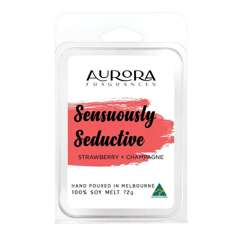 Aurora Sensuously Seductive Soy Wax Melts Australian Made 72g 5 Pack