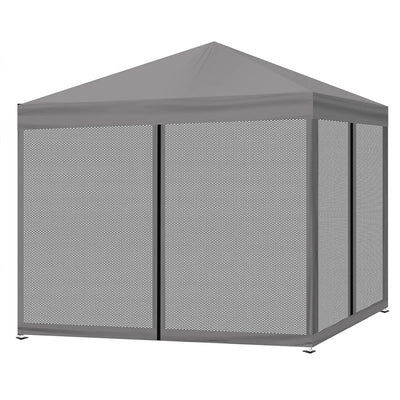 Mountview Gazebo 3x3m Pop Up Marquee Outdoor Mesh Side Wall Canopy Wedding Tent Payday Deals
