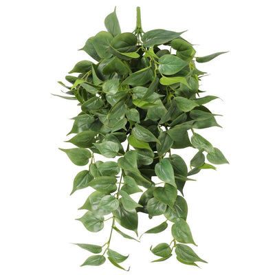Nearly Natural Artificial Philodendron Hanging Bush 75cm Payday Deals
