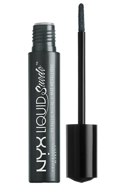 NYX 4ml Professional Makeup Liquid Suede Metallic Matte Creme Lipstick - Go Rogue