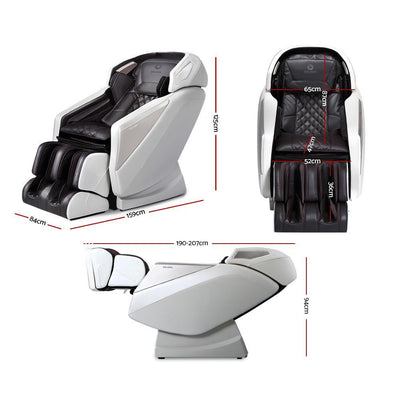 Ogawa Electric Massage Chair Smart Harmonic Full Body Shiatsu Roller Large Cream
