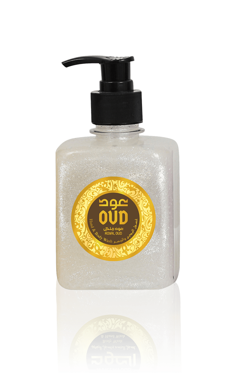 Oud & Musk and Royal Hand & Body Wash 2 Packs (300 ml each) Payday Deals