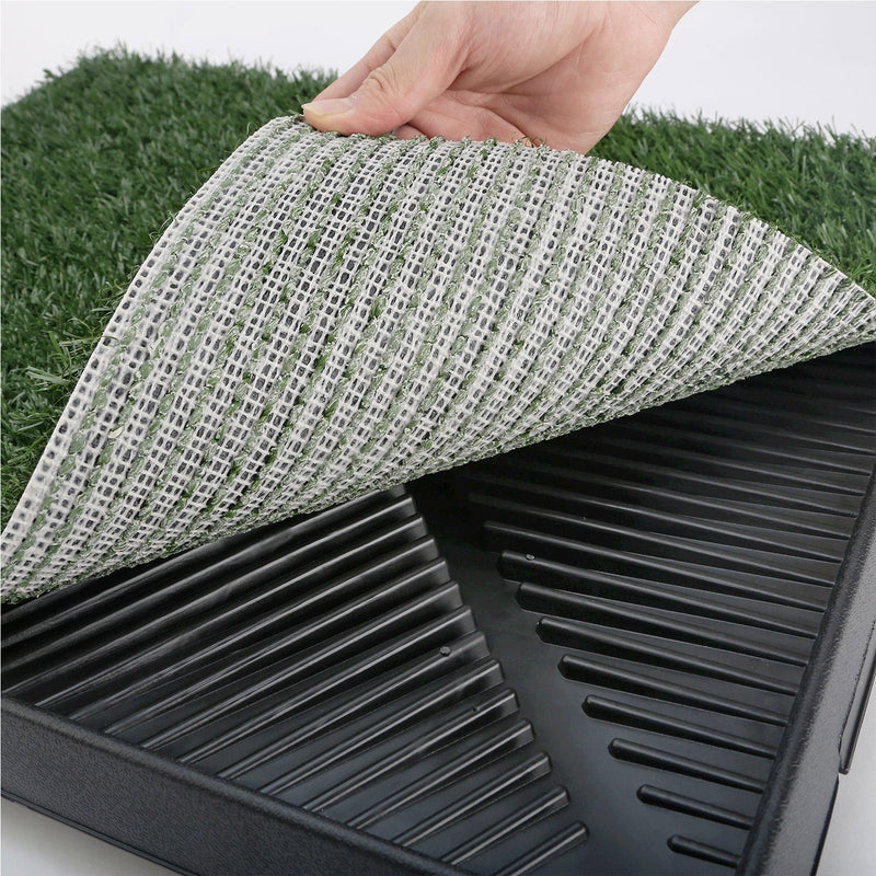 Paw Mate Pet Dog Potty Tray Training Toilet 63cm x 50cm + 1 Grass Mat Payday Deals