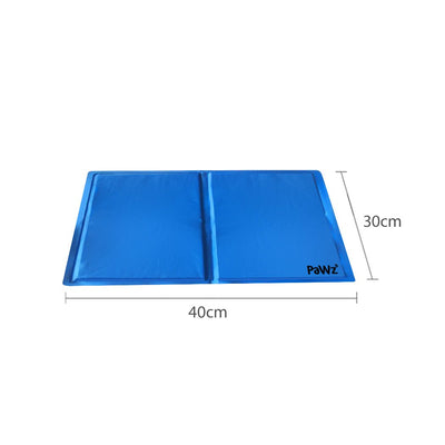 PaWz Pet Cooling Mat Gel Mats Bed Cool Pad Puppy Cat Non-Toxic Beds 40x30cm Payday Deals
