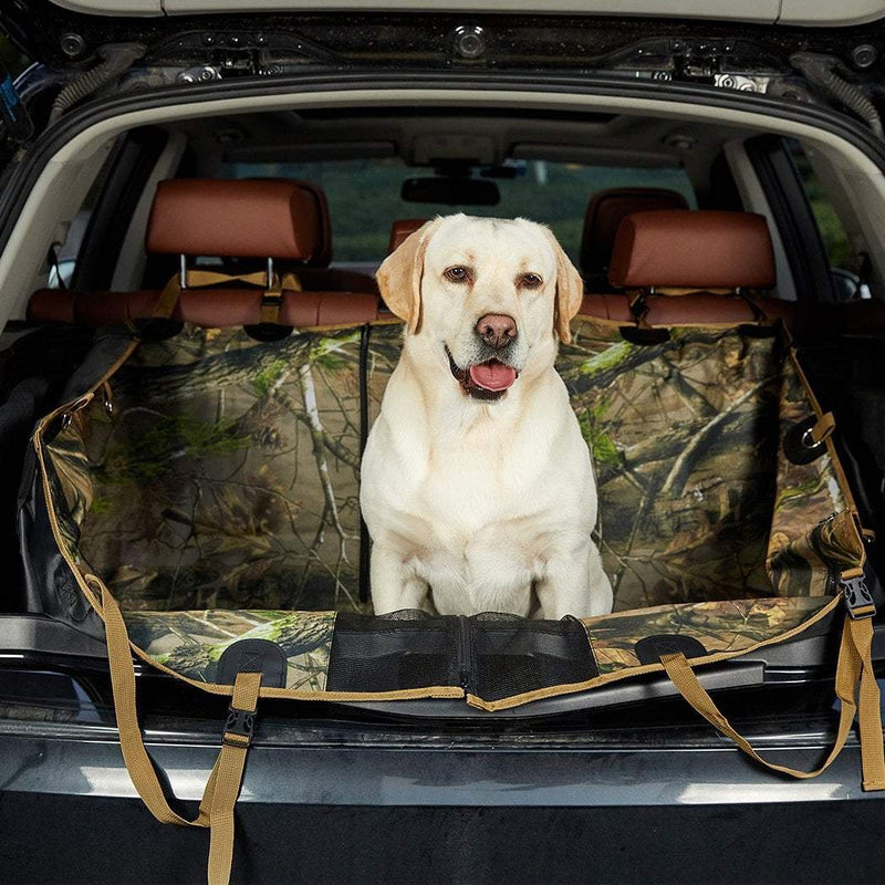 Pet Seat Cover Cat Dog Car Hammock Nonslip Premium Waterproof Zipper Camouflage Payday Deals