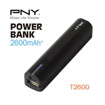 PNY (T2600) 2600mAh Universal Rechargeable Battery Bank Payday Deals