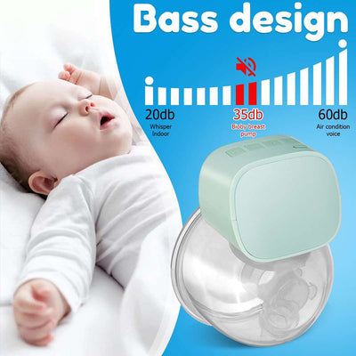 Portable Electric Breast Pump Wearable USB Silent Hands-Free Automatic Milker Payday Deals