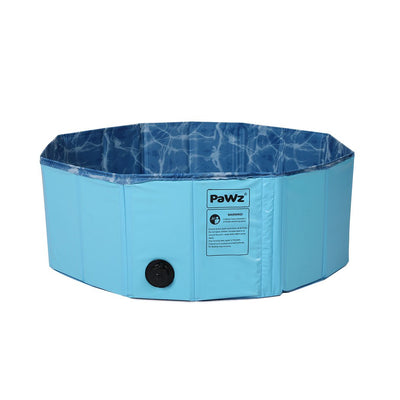 Portable Pet Swimming Pool Kids Dog Cat Washing Bathtub Outdoor Bathing M Payday Deals