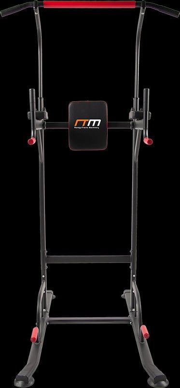 Power Tower Chin Up Bar Push Pull Up Knee Raise Weight Bench Gym Station Payday Deals