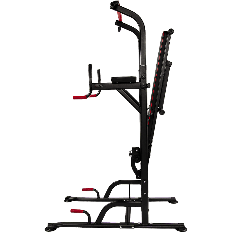 Power Tower Pull Up Weight Bench Dip Multi Station Chin Up Home Gym Equipment Payday Deals