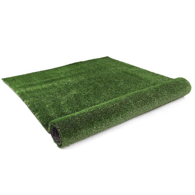 Primeturf Artificial Grass 17mm 2mx10m 20sqm Synthetic Fake Turf Plants Plastic Lawn Olive Payday Deals