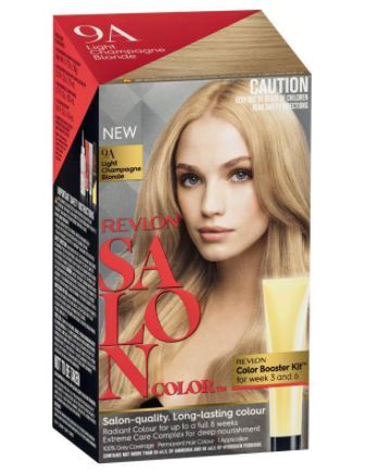 Revlon Salon Hair Permanent Color - 9A Light Champagne Blonde