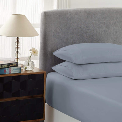 Royal Comfort 1500 Thread Count Cotton Rich Sheet Set 3 Piece Ultra Soft Bedding Double Indigo Payday Deals