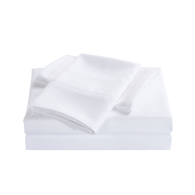 Royal Comfort 2000 Thread Count Bamboo Cooling Sheet Set Ultra Soft Bedding White King Payday Deals
