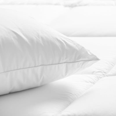 Royal Comfort Tencel Blend Pillows Twin Pack Eco Friendly Breathable Ultra Soft White 50 x 75 cm Payday Deals