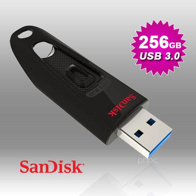 SANDISK 256GB  ULTRA CZ48 USB 3..0 FLASH DRIVE (SDCZ48-256G) Payday Deals