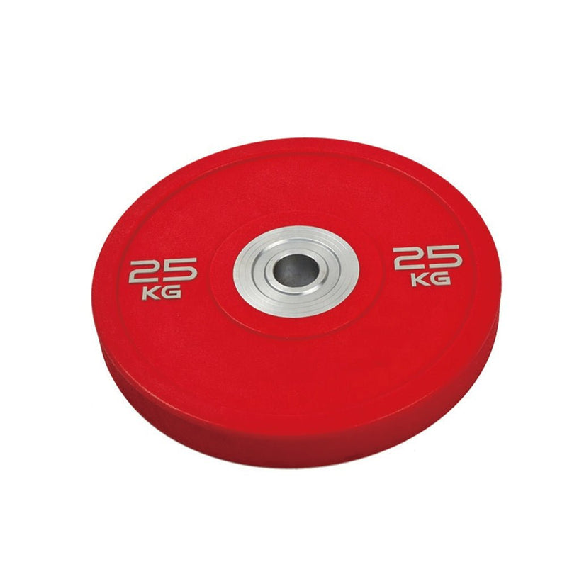 Sardine Sport Olympic Change Plates 50mm Fractional Weight Plates Designed for Olympic Barbells for Strength Training 25kg Red Set Payday Deals