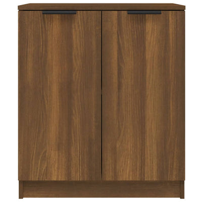 Sideboards 2 pcs Brown Oak 60x30x70 cm Engineered Wood Payday Deals